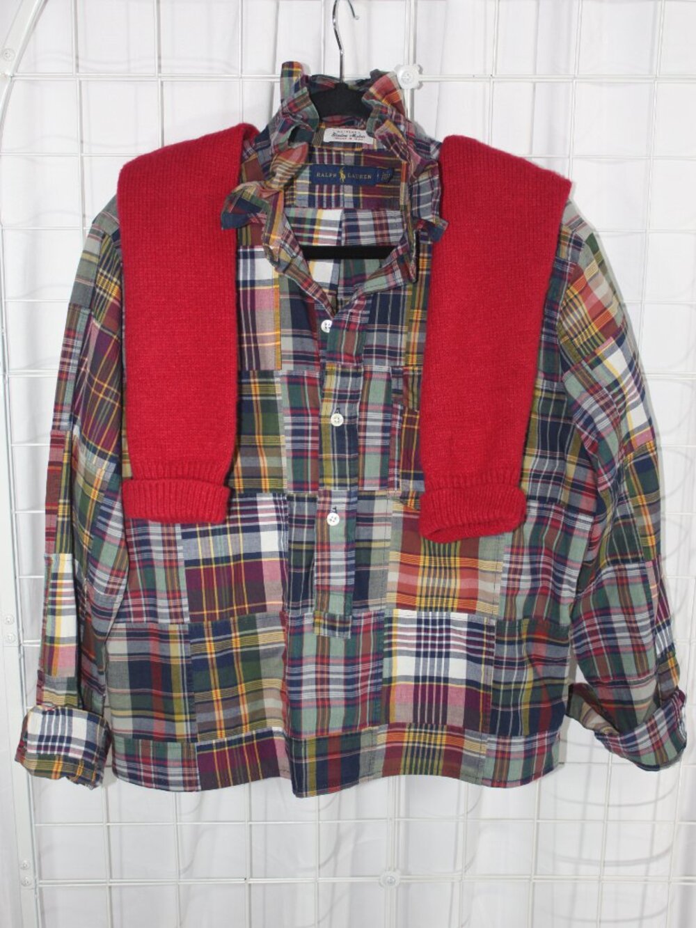 Ralph Lauren Ruffle Collar Shirt - Picture 13 of 13